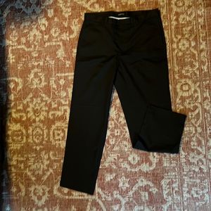 Mens Lands End size 38 tall Black Chino Pants